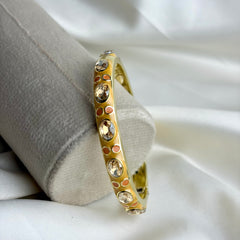Handcrafted Jewelled Crystal Enamel Bangle