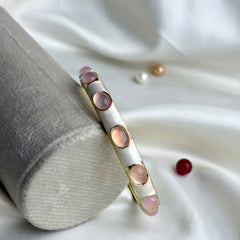 Handcrafted Cabochon Enamel Bangle