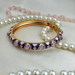 Handcrafted Mosaic Enamel Cabochon Bangle