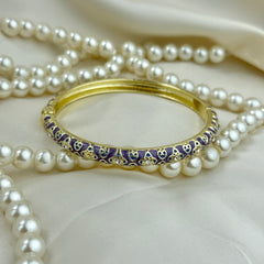 Handcrafted Heart Trellis Bangle