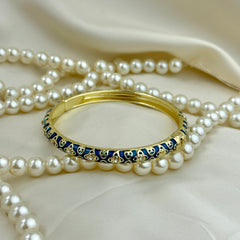 Handcrafted Heart Trellis Bangle