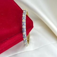 Handcrafted Heart Trellis Bangle