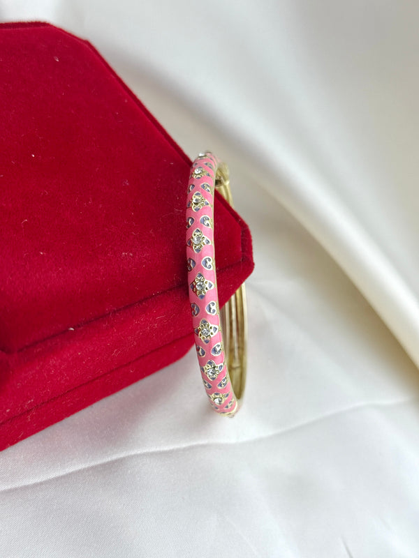 Handcrafted Heart Trellis Bangle